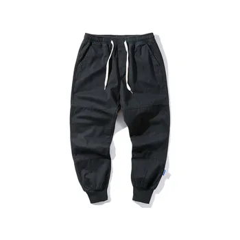 

2018 casual Fashion Pants listing New homme Recommend Japanese The Easy Spelling Receive Foot Leisure pantalon Hot city boy