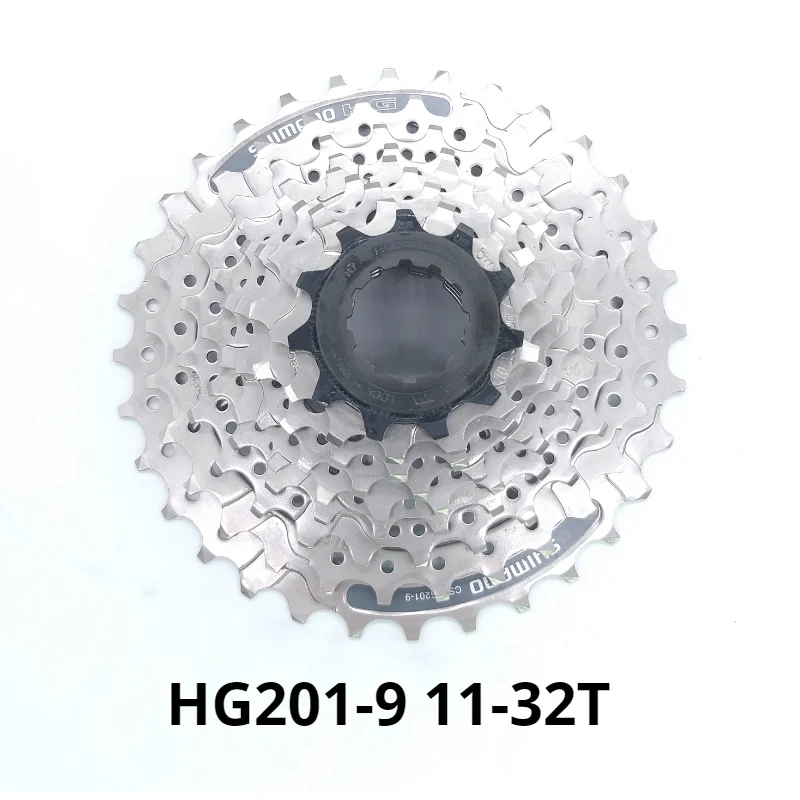 CS HG201-9 9 speed 11-32t 11-34t 11-36t 9 s кассета для велосипеда, система переключения передач, горный велосипед - Цвет: HG201-9 11-32T