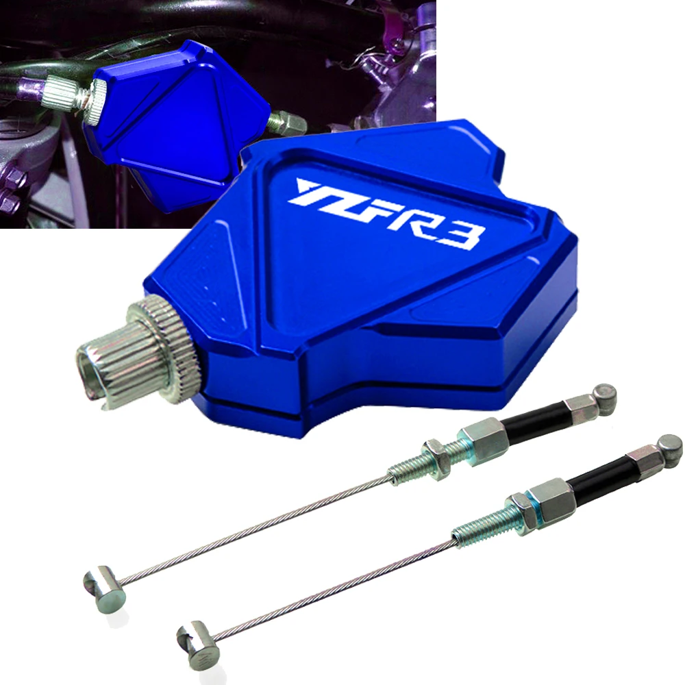 

For YAMAHA YZFR3 YZF-R3 YZF R3 2015 2016 2017 2018 2019 Motorcycle CNC Aluminum Stunt Clutch Lever Easy Pull Cable System