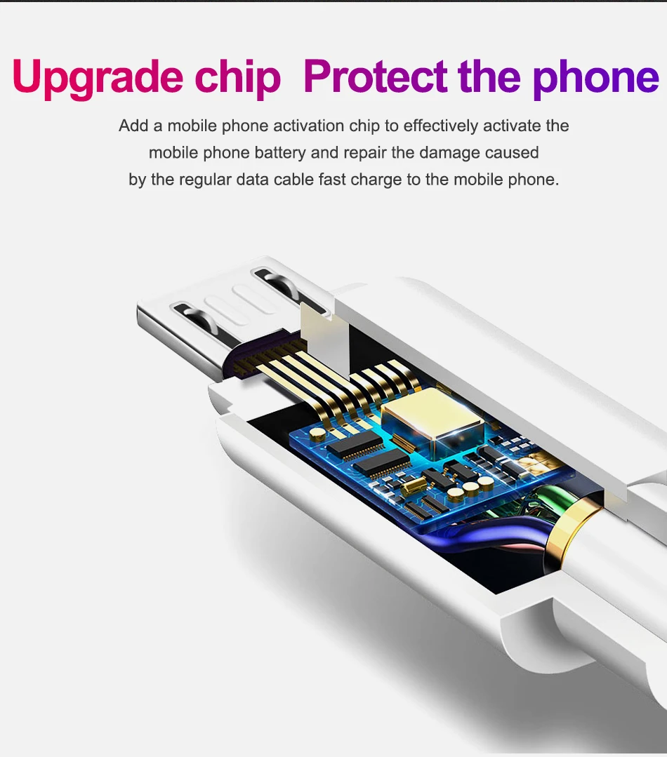 1 M 1.5 M 2 M 3 M المصغّر usb كابل سريع شحن مزامنة بيانات شاحن يو اس بي وصلة كابل لسامسونج S6 Xiaomi أقراص الهاتف المحمول الكابلات