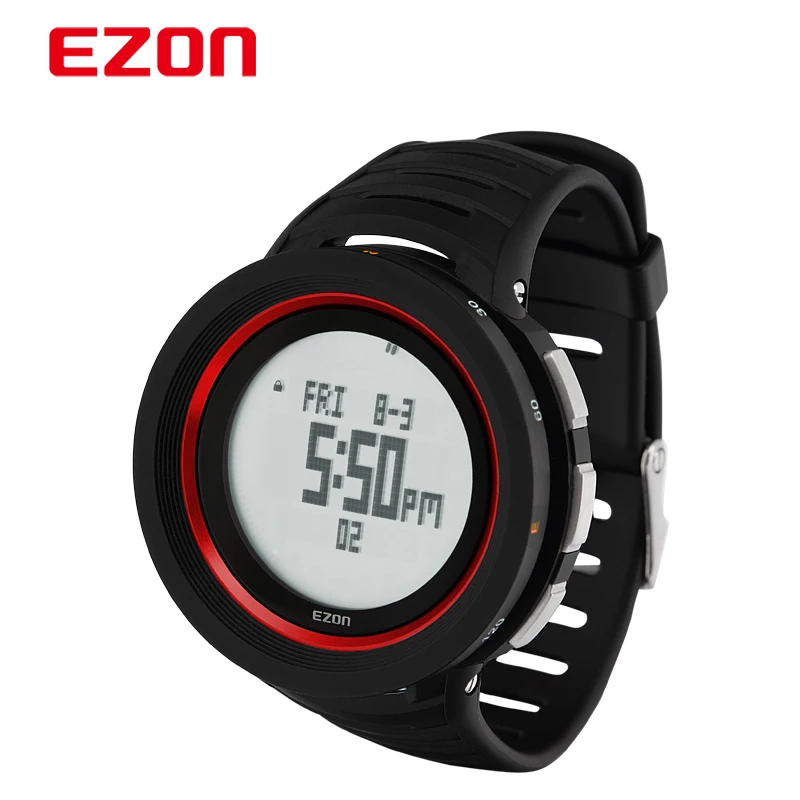 ezon watch H015 profession climbing smart sport wristwatch with measure altitude humidity and reminder function