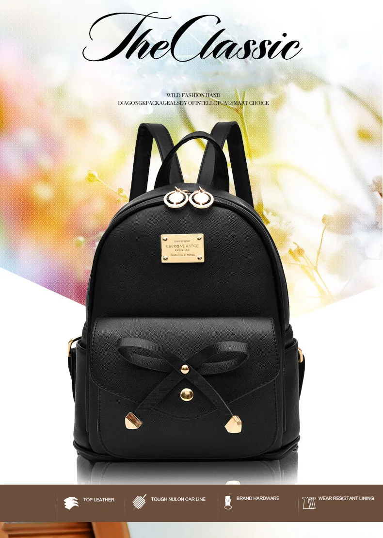 FGJLLOGJGSO, модная женская сумка, школьный женский рюкзак из искусственной кожи, маленькая Студенческая сумка на плечо, повседневные женские рюкзаки, мягкая сумка