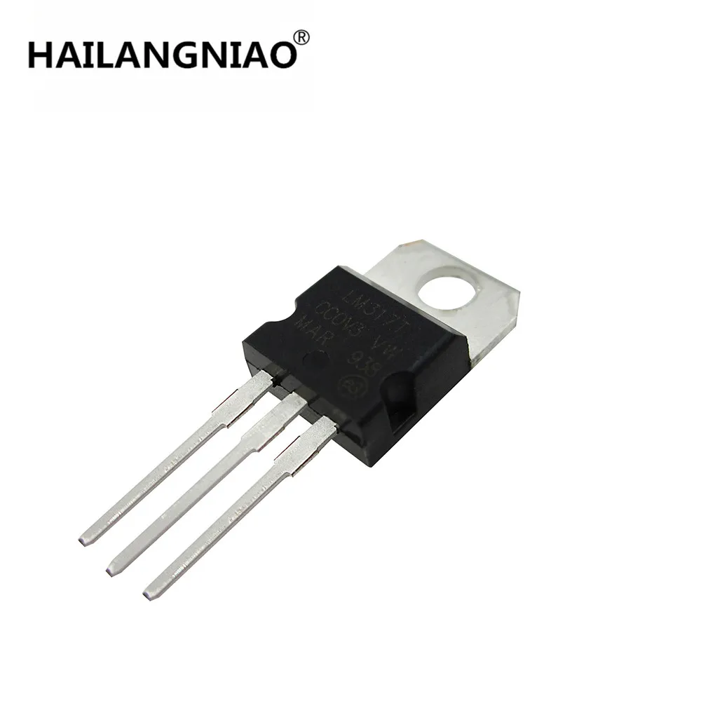 50 шт. LM317T LM317 Напряжение Регулятор IC 1.2 В 37 В 1.5a. Хотите хорошего качества, пожалуйста, выберите нас