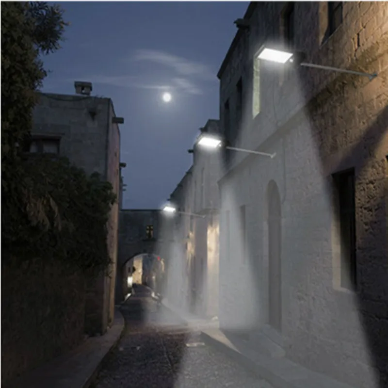 Solar Lights With Motion Sensor 36 LED Outdoors Garden Lamp With PIR Sensor Motion Pole For Outdoor Lighting Solar Street Light