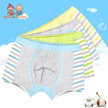 4 шт./лот Новые Детские's Костюмы Детское нижнее белье, брюки хлопок нижнее белье брюки FYFP98