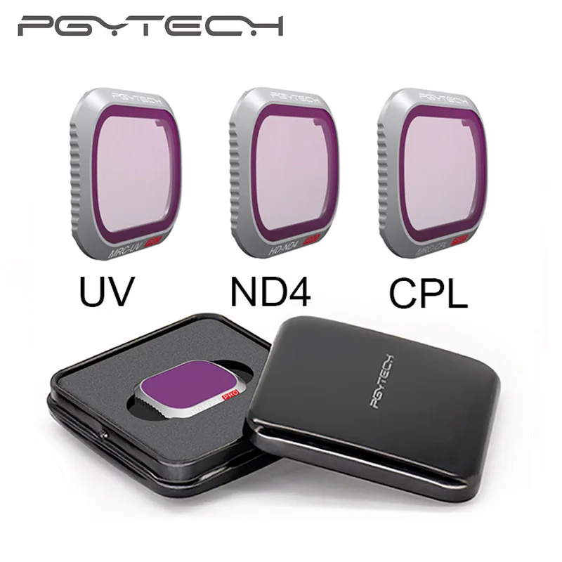 Pgytech For Dji Mavic 2 Pro Filter Drone Uv Cpl Nd4 Accessories
