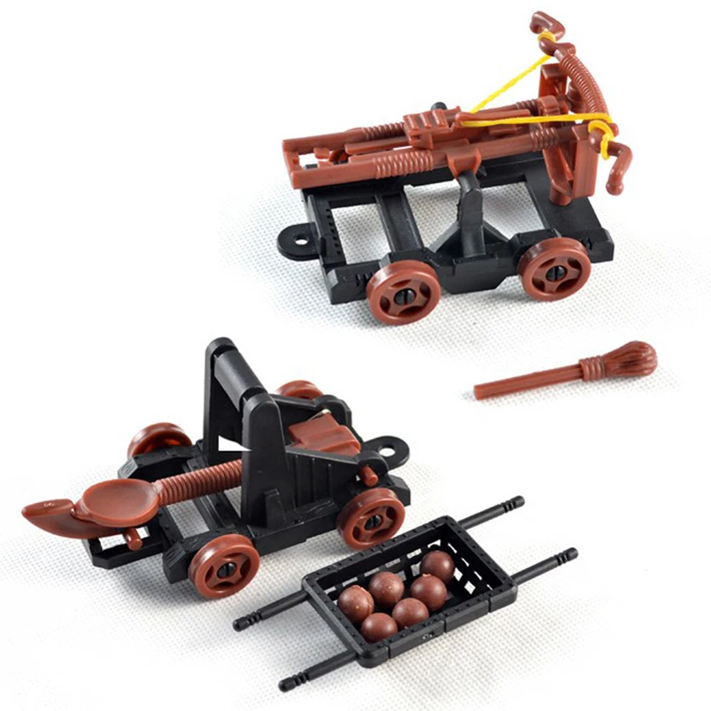 Средневековый замок Солдат модель Собранный строительный блок военные Рыцари пластиковые фигурки игрушки DIY игрушки для мальчиков