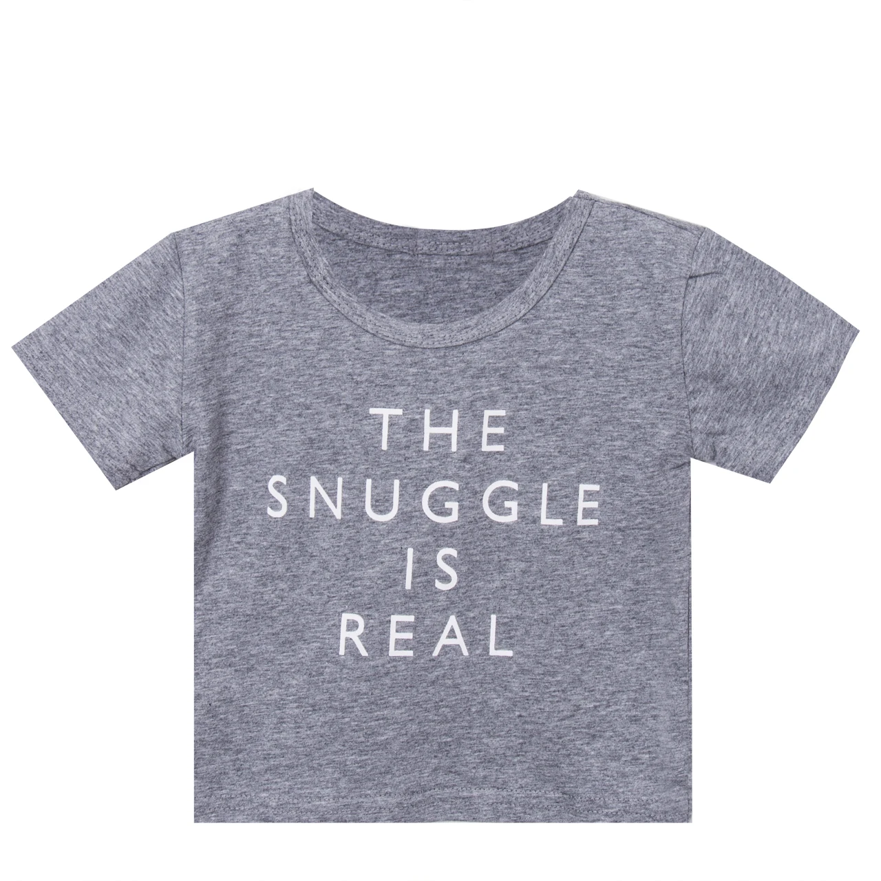 

Cute Kids Summer T-Shirts Hot Baby Boy Short Sleeves Tops Baby Girl Letter Tee