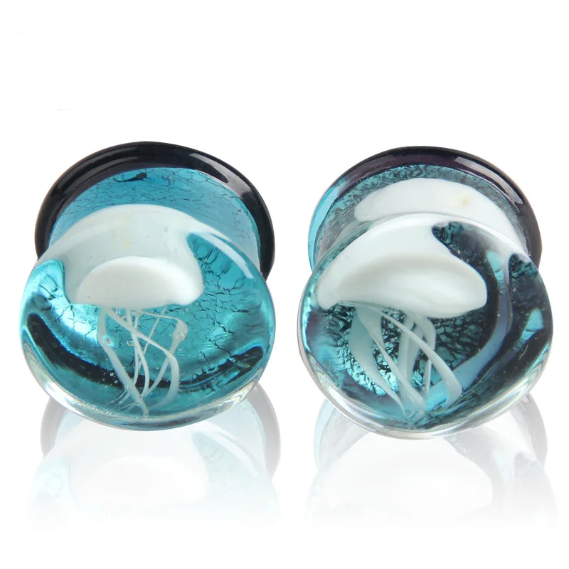 Glass plug