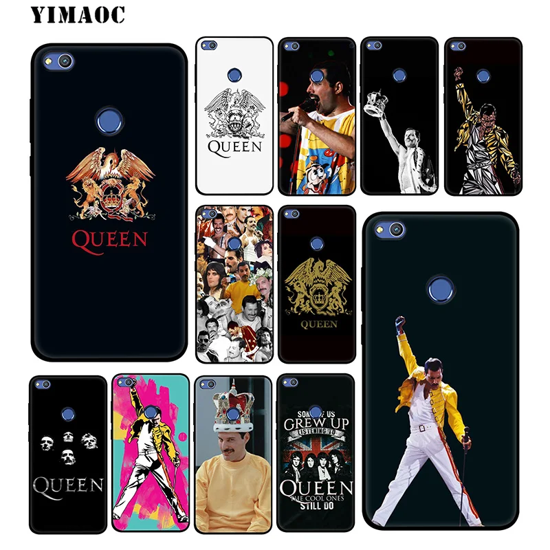 

YIMAOC Queen Bands Soft Case for Huawei Honor View 20 10 8X 8 8C 6A 7A 7X 7C Lite Pro Y9 Y7 Y6 Prime 2018 2017 Honor 20
