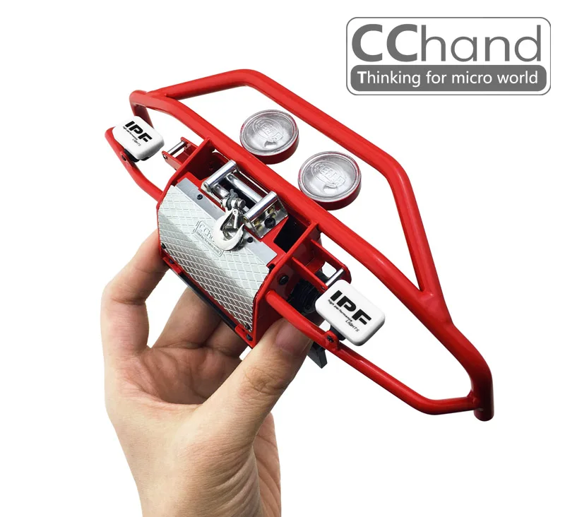 

CChand RC4WD 1/10 TF2 Mojave & ldquo hermit crab & rdquo; metal front bumper rc car toys