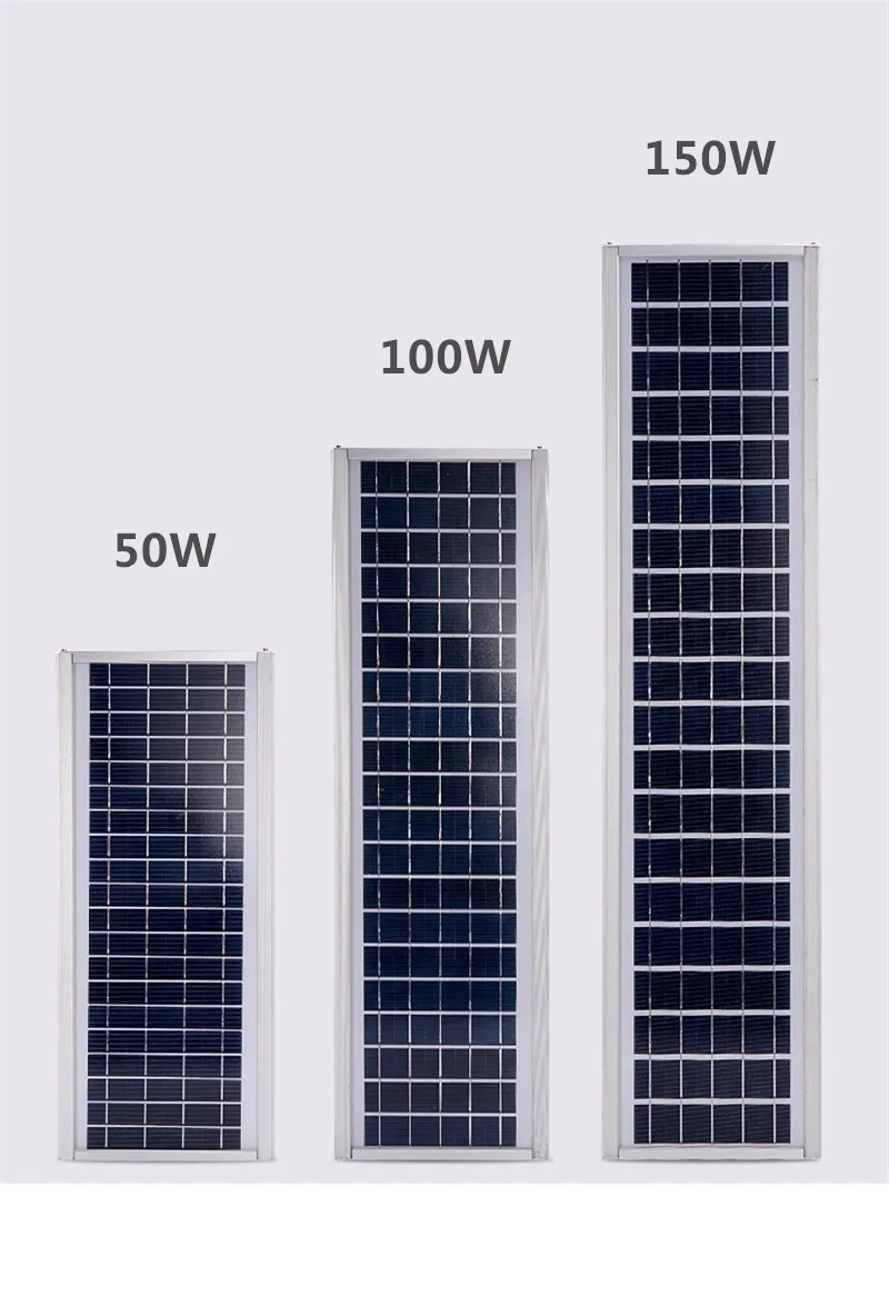 2 шт. 50 W 100 W 150 W СВЕТОДИОДНЫЕ светильники на солнечных батареях Открытый Водонепроницаемый IP66 Алюминий корпус 5 режимов работы PIR датчик Смарт свет