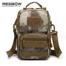 Тактический военный одиночный наплечный мешок для спорта на открытом воздухе для мужчин Молл Камуфляж сумка-мессенджер слинг пакет Велоспорт Бег кемпинг армия