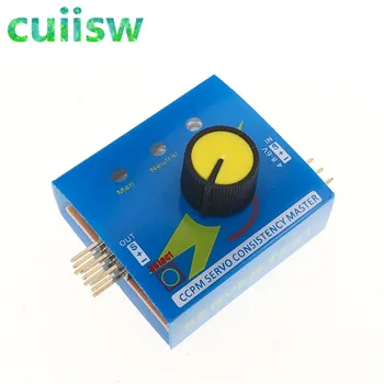 

5PCS Servo Tester Gear Test CCPM Consistency Master Checker 3CH 4.8-6V with Indicator Light