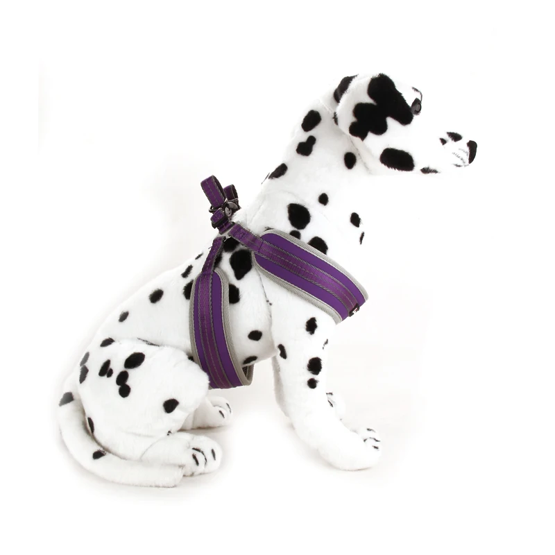 Zichen Светоотражающий Поводок для собак, регулируемый дышащий прочный сетчатый поводок для дрессировки собак, жгут, жилет, контроль S/M/L