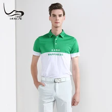 EAGEGOF тенниска Мужская летняя одежда для гольфа с коротким рукавом быстрый Свитшот модная Новая мужская спортивная одежда для гольфа VS descente