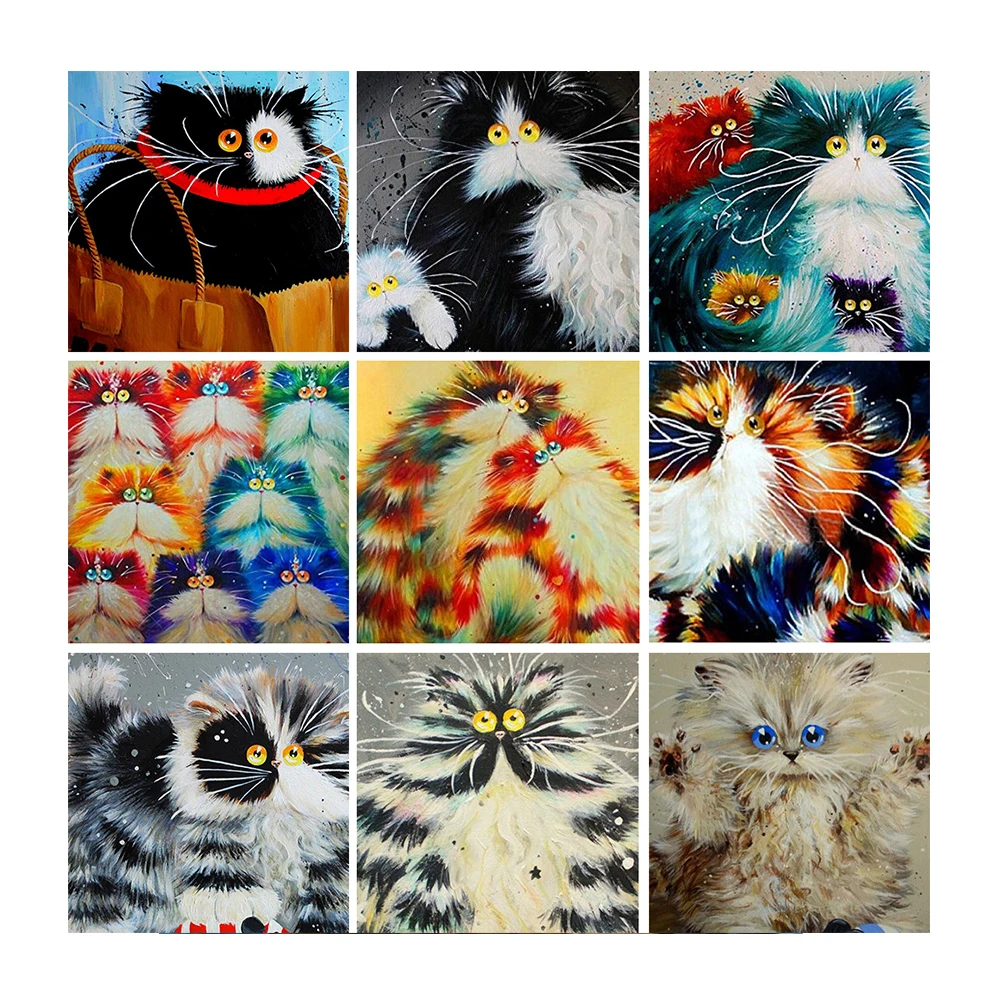 Diamond-Embroidery-Cat-Full-Round-Diamond-Painting-Cross-Stitch-Cartoon-Pattern-Of-Rhinestone-Diamond-Mosaic-Home