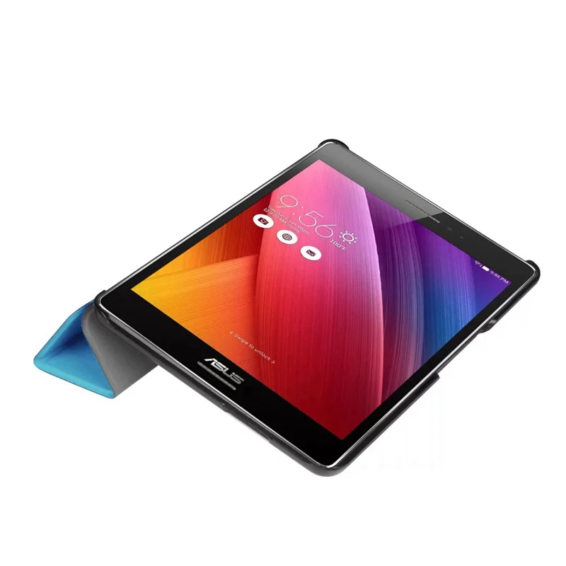 Тонкий складной флип-чехол из искусственной кожи чехол для Asus Zenpad 3 8,0 Z581KL ZT581KL 7,9 дюймов чехол для Asus Z581KL чехол для планшета s+ flim+ ручка