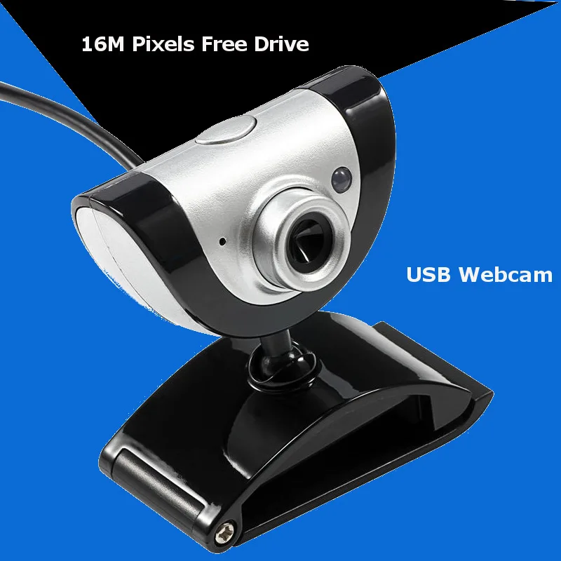 A880 16M Pixels camera Clip On 360 Degree Rotating HD USB cam Camera With Microphone MIC