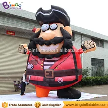 Индивидуальные гигантские надувные пиратские украшения яркие надувные Викинги реплики модели