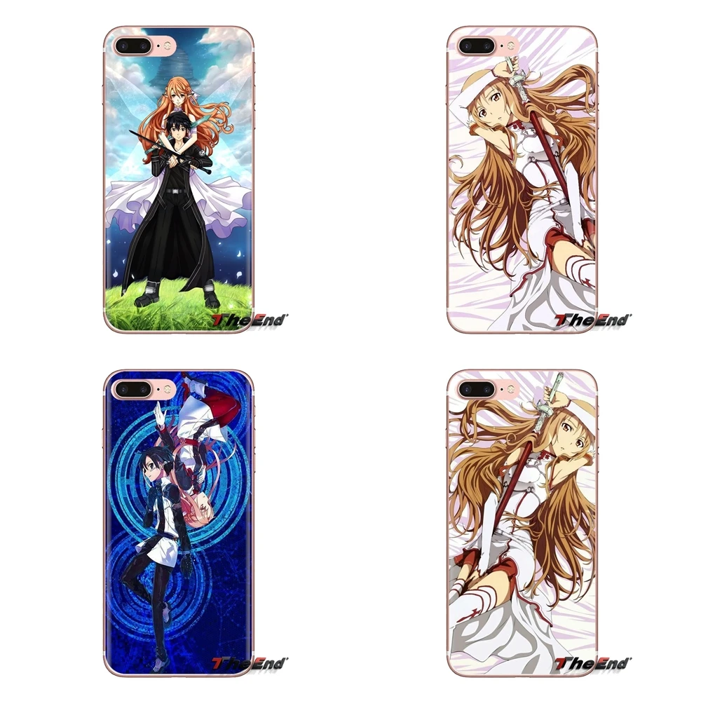 Transparent Soft Case Covers SWORD ART ONLINE ASUNA For Oneplus 3T 5T 6T Nokia 2 3 5 6 8 9 230 3310 2.1 3.1 5.1 7 Plus 2017 2018 |