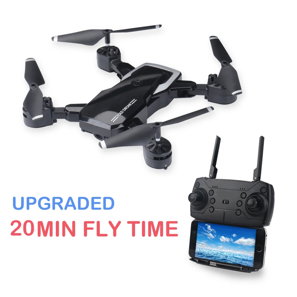 LF609 2,4G Wifi FPV RC Дрон с HD камерой 5 Мп RC Квадрокоптер RTF мини складной долгое время полета 3D флип удержание высоты VS E58