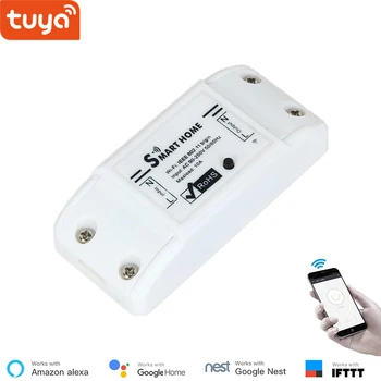 

Smart electronics WiFi basic switch smart breaker for DIY home automation system Alexa compatible google home assistant