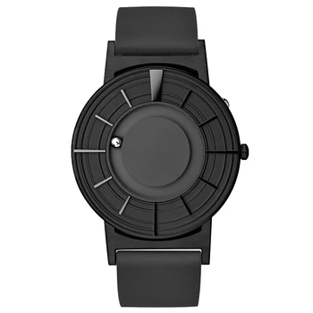 

MISS KEKE Rome digital dial watches Luxury Brand Mens fashion Casual Quartz Watch Simple Men Round leather strap Wristwatches