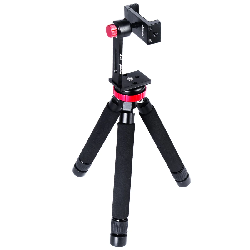 Manbily MT 02 Mini Настольный алюминиевый штатив для беззеркального сотового телефона