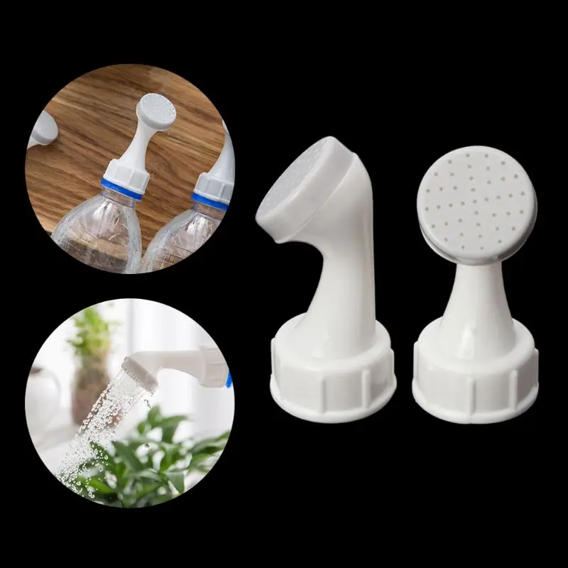 2Pcs Hose Nozzle Portable Watering Sprinkler Plant Bottle Waterer Spout Adapter
