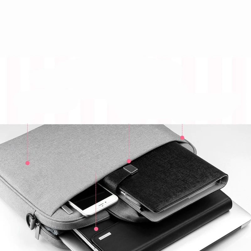 Laptop Bag Case 11.6 12 13.3 14 15.4 15.6 Messenger Bags Handbag For MacBook Air Dell Asus HP Acer Case Waterproof Notebook Bag (5)