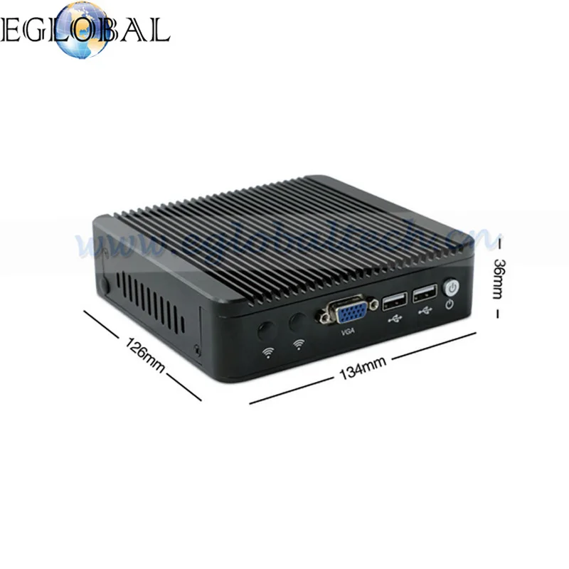 Eglobal Barebone Мини ПК J1900 Четырехъядерный 4 LAN 1080P 12V мини настольный компьютер j1900 маршрутизатор 1* VGA WIN7 pfsense