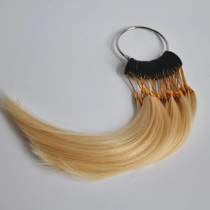 30 PCS 100% Real Remy Human Hair Color Ring for Hair Human Extension Hair Chat Dye Bleach Perm 30 PCS 100% Real Remy Human Hair Color Ring for Hair Human Extension Hair Chat Dye Bleach Perm