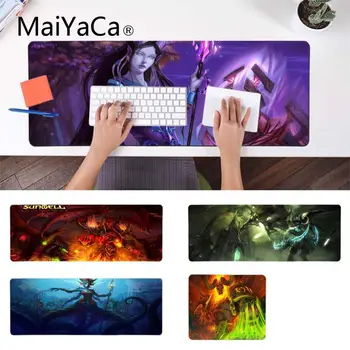 

MaiYaCa world of warcraft Beautiful Anime Mouse Mat Anti-Slip Durable Silicone Computermats