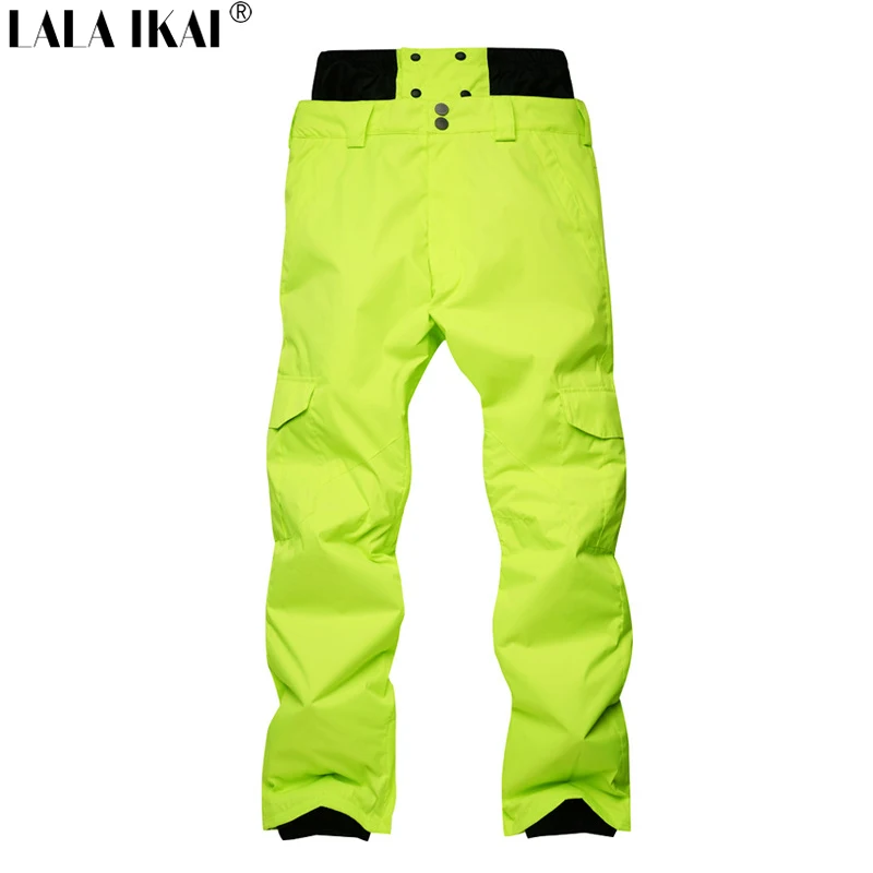 Skiing Pants Men Snowboard Jumpsuit Thermal Waterproof Snow Windproof