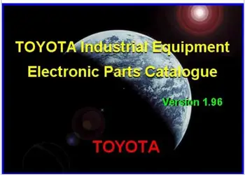 

For Toyota Industrial Equipment v1.96 Toyota Forklift EPC