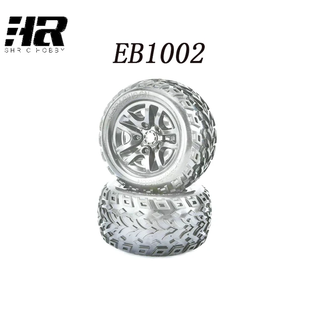 Cheap EB1002 Big foot tire 2 truck tires wheel suitable for RC car 1/10 JLB Race speed card electric four-drive remote control car Cheap EB1002 Big foot tire 2 truck tires wheel suitable for RC car 1/10 JLB Race speed card electric four-drive remote control car