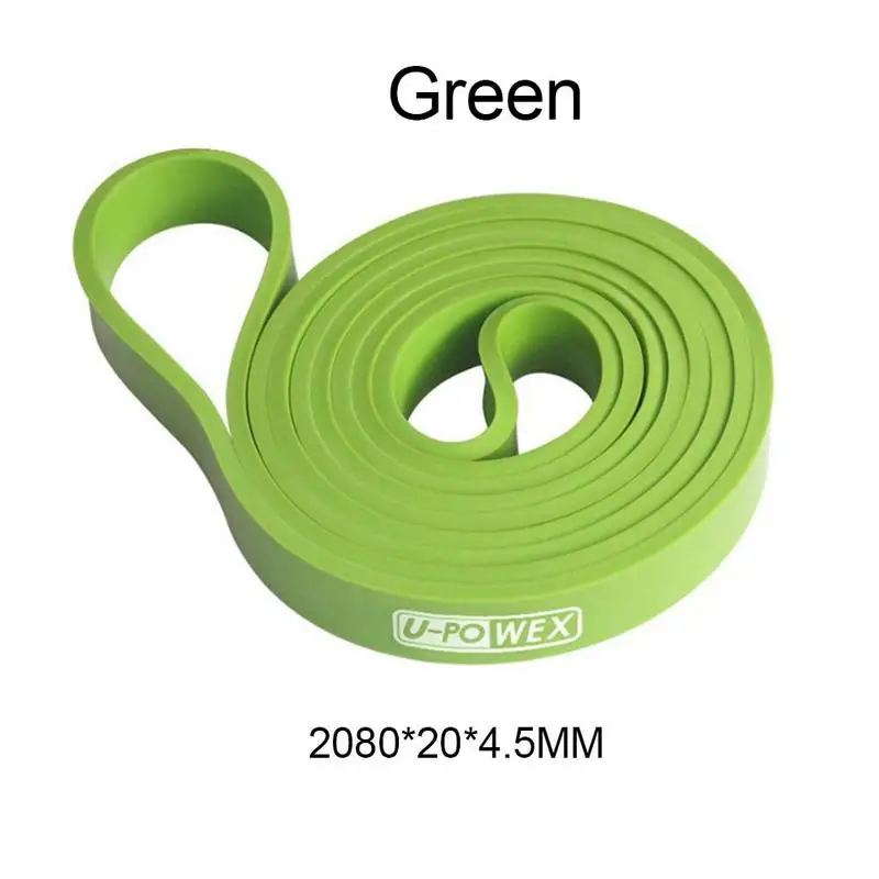 Эспандер для занятий фитнесом, упражнений, резиновый ремешок, гимнастический эспандер, усиленный тренировочный силовой браслет, фитнес-резинки - Цвет: Green