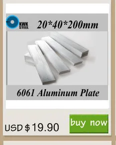 15*50*200 мм алюминиевый сплав 6061 пластина алюминиевый лист DIY Материал