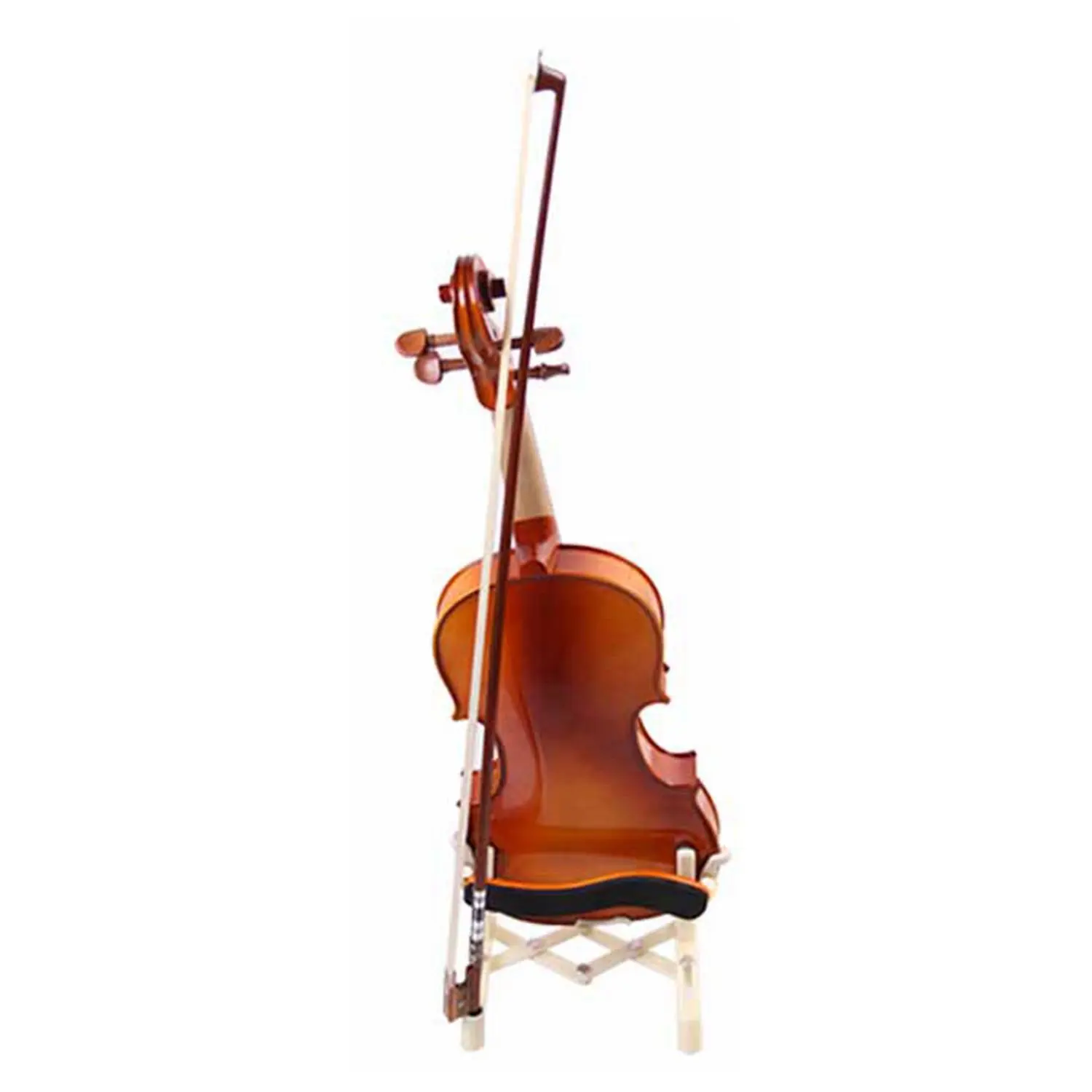 

Extended Violin Stand Holder Suppport Bracket For Violin + Bow Holder