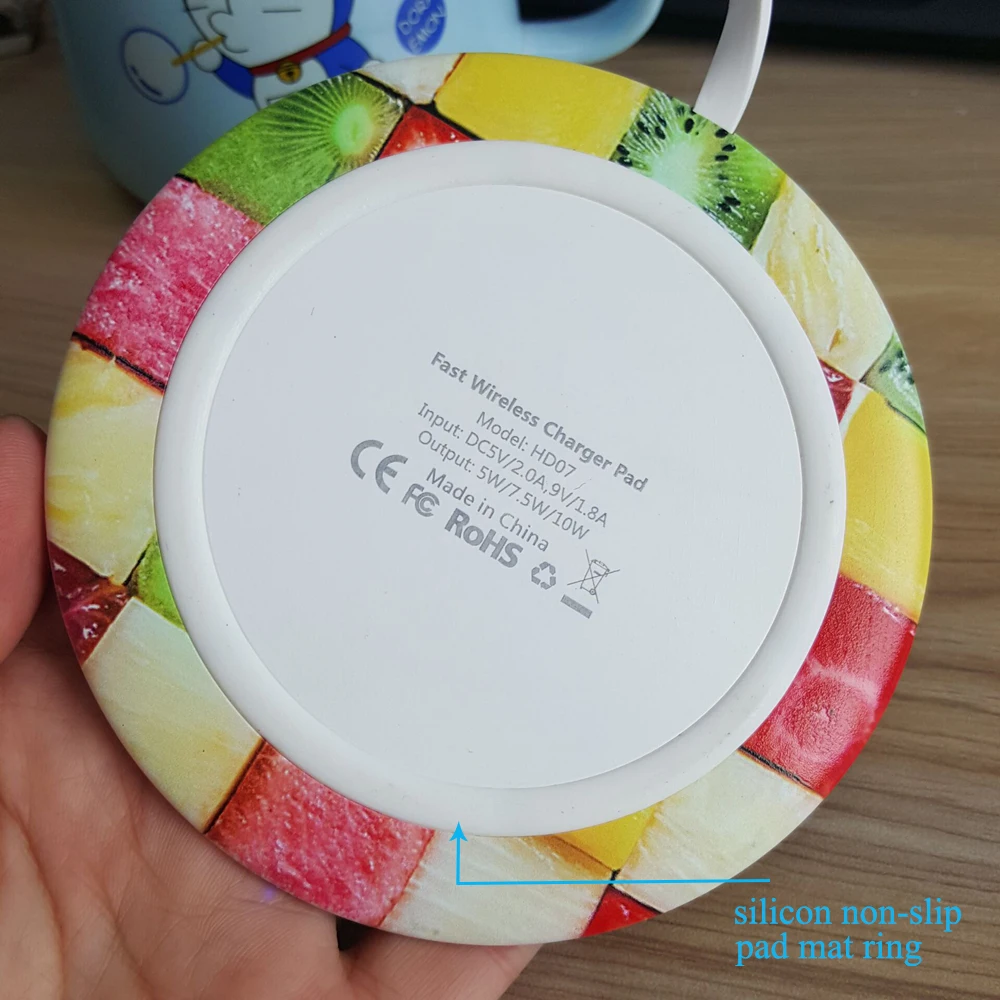 fast wireless charger pad011