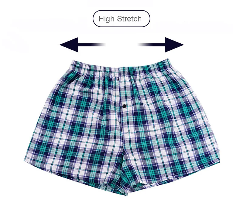 Popupar тканевые клетчатые свободные брюки мужские дышащие хлопковые брюки для сна плюс размер домашние брюки M/L/XL/XXL/3XL