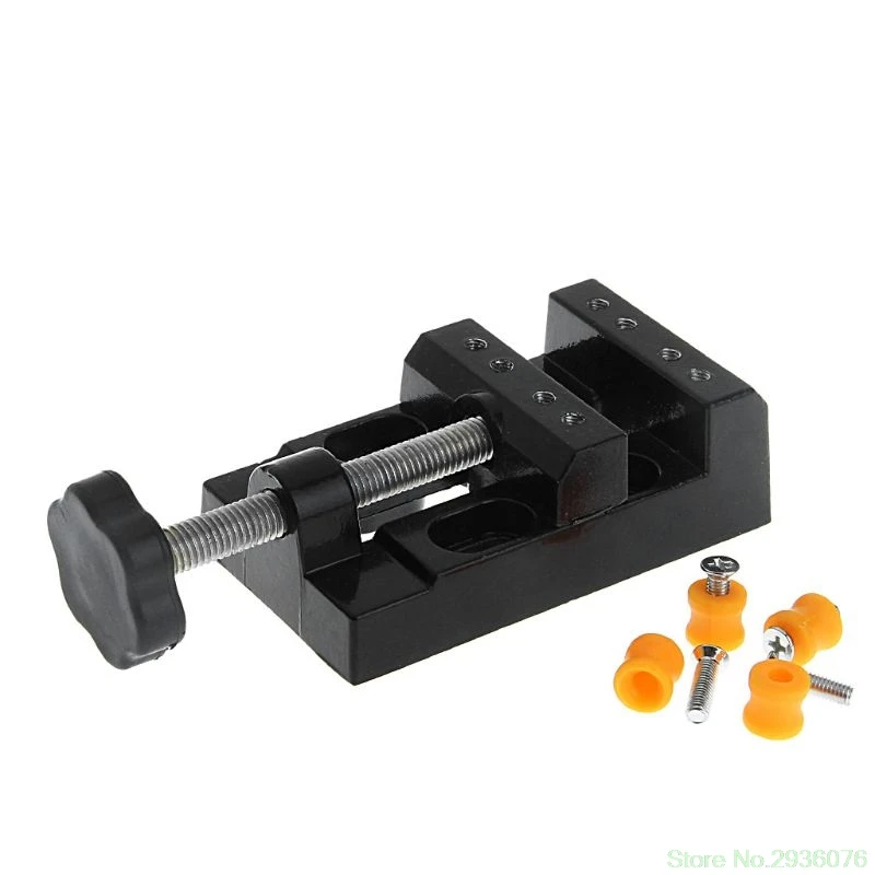 Mini Carving Bench Clamp Drill Press Vice Hand Micro Clip Flat DIY Tools