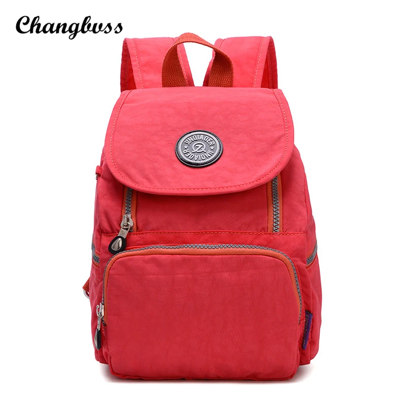 New Brand Preppy Style Men Women Backpacks Nylon Backpacks For Teenage Girls Fashion Zipper Schoolbag Backpack