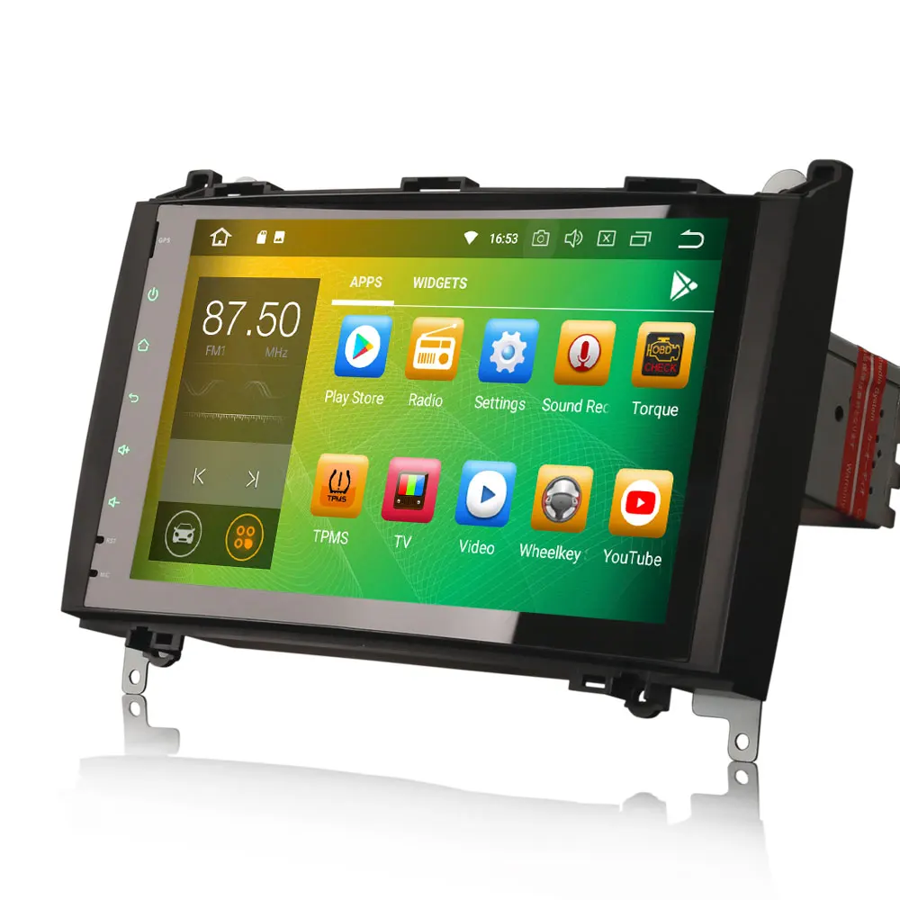 Best Erisin ES7801B 9" Android 8.0 Octa core 4G RAM Car DVD GPS Radio DVR DAB+ DVD For Benz A/B Class Sprinter Viano Vito 4