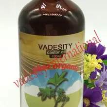 Vadesity чистое органическое касторовое масло все назначения целебное масло/1 шт X 100 мл