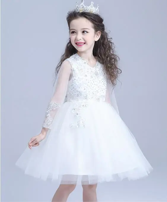 white frock dress for girl
