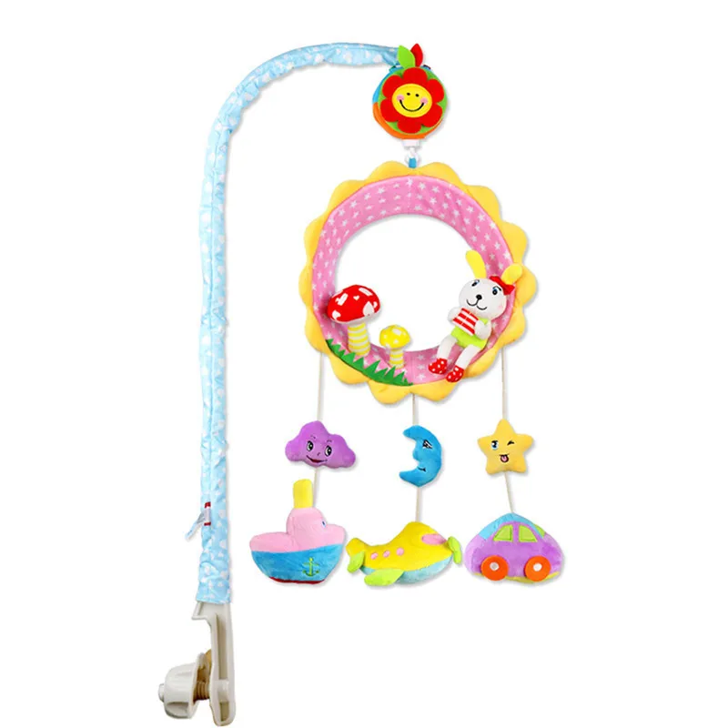 

New Infant Toys Mobile Baby Plush Toy Bed Wind Chimes Rattles Bell Toy Stroller High Quality For Newborn Toys