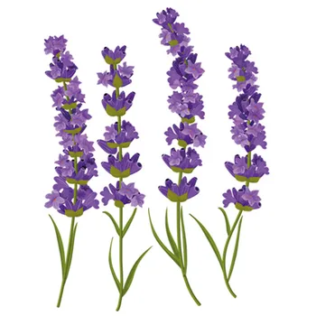 

6Pcs Lavender Kids Bedroom Decor Wall Sticker Home Wall Stickers For Kids Rooms Kids Vinilos Decorativos Para Paredes 40JUN06