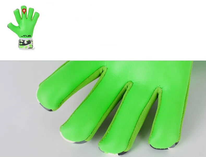 Профессиональные футбольные перчатки вратаря Finger Shield Gauntlets 4 мм уплотненные контактные латексные футбольные вратарь перчатки Goal ketter перчатки